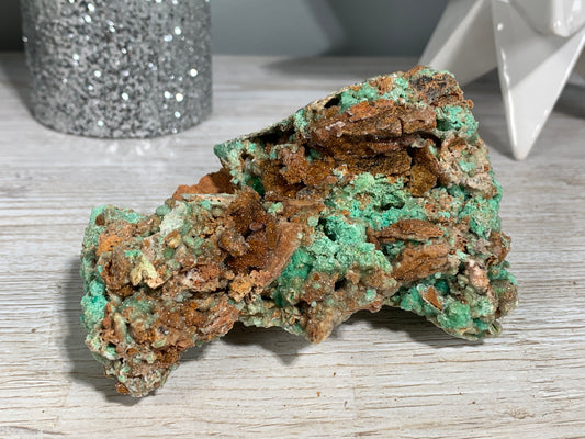 Druzy Chrysoprase (4.5", 116mm)