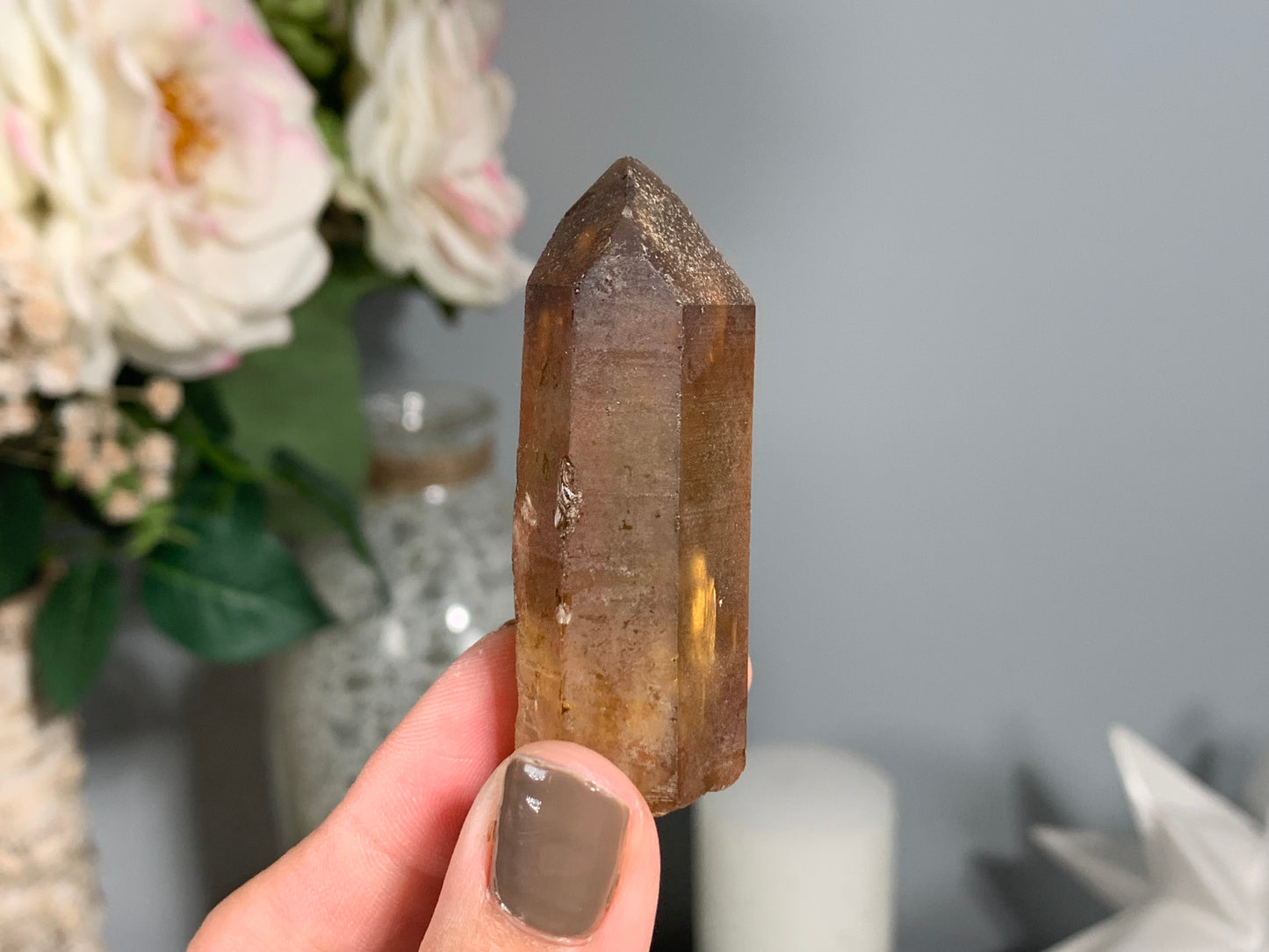 Congo Smoky Citrine Point (2.3", 59mm)