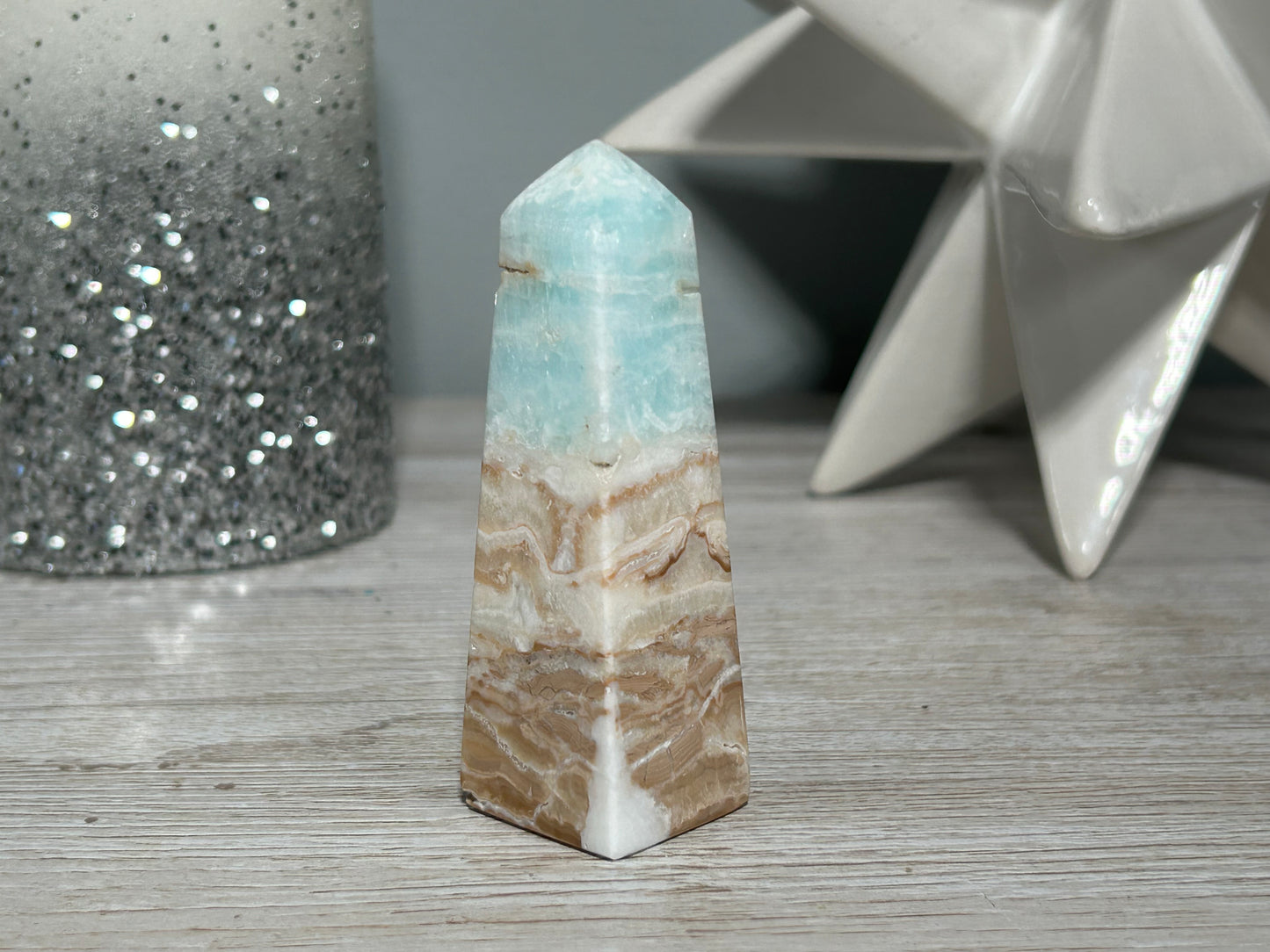 Caribbean Calcite Tower (3", 76mm)