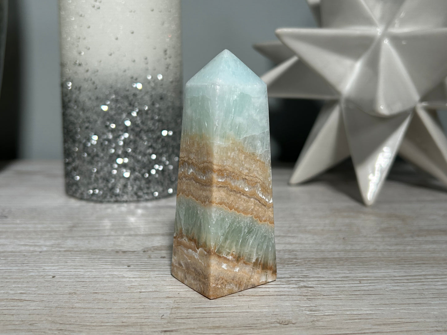 Caribbean Calcite Tower (3.4", 86mm)