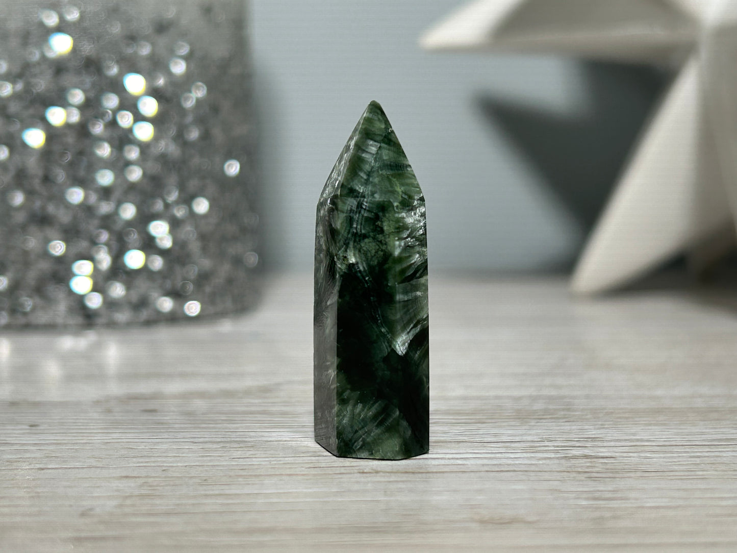 Seraphinite Tower (1.6", 40mm)