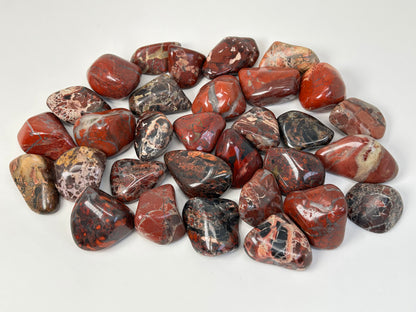 Tumbled Brecciated Jasper