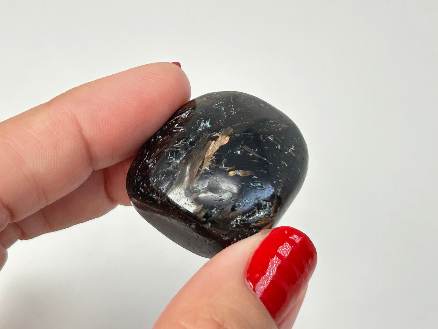 Nuummite Tumble #25
