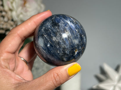Blue Kyanite Sphere (2.2", 56mm)