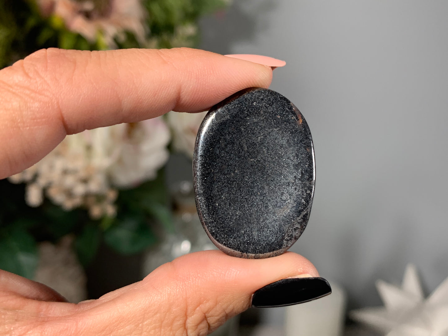 Hematite Thumb Stone