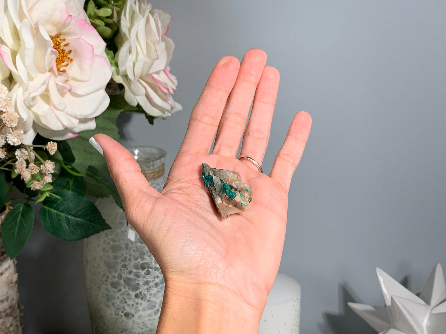 Natural Dioptase (1.5", 39mm)