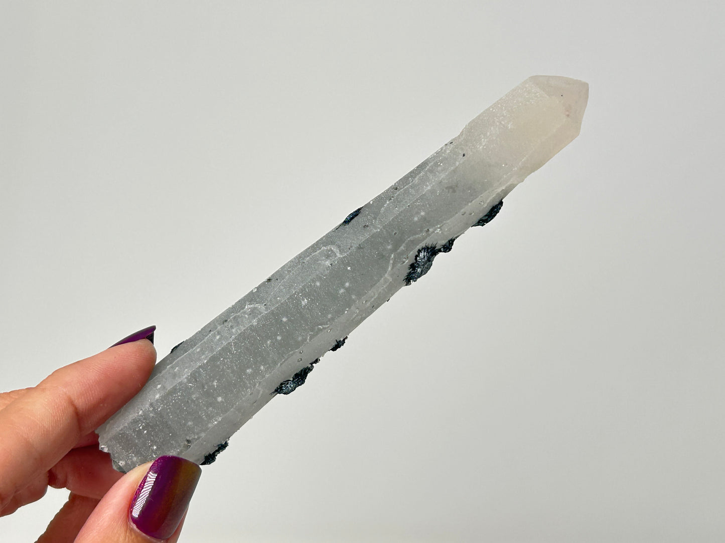 Sphalerite on Quartz (4.7", 120mm)