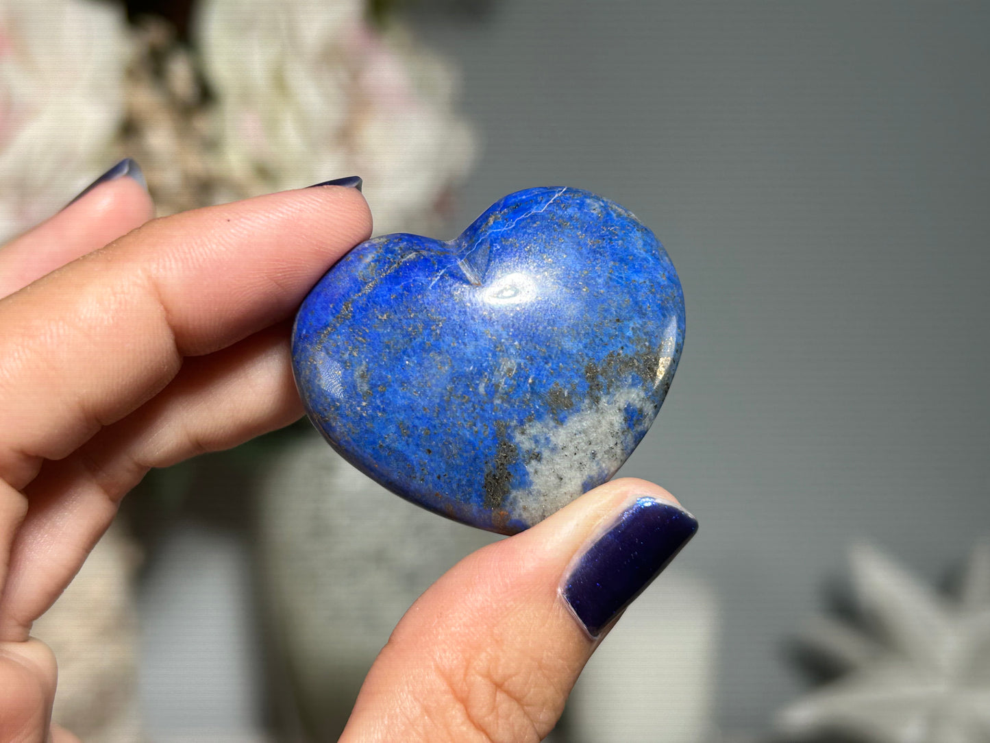 Lapis Lazuli Heart Small