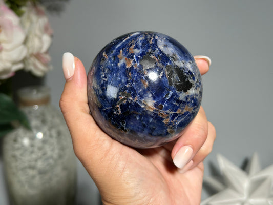 Sodalite Sphere (2.8", 71mm)