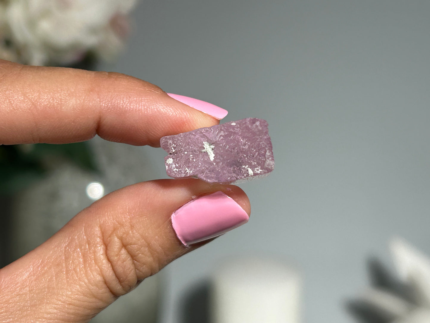 Natural Purple Kunzite Point (1.1", 28mm)