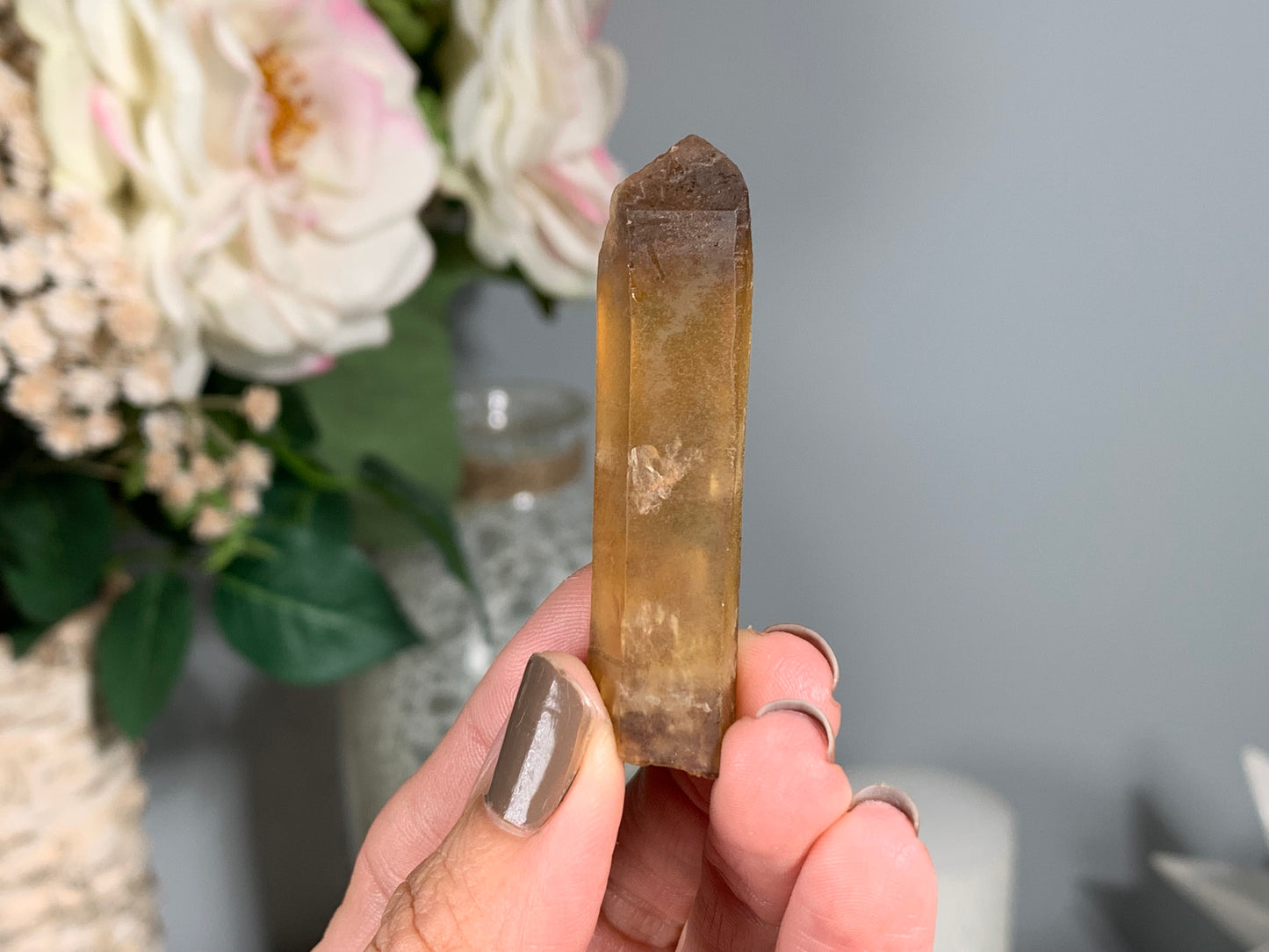 Congo Smoky Citrine Point (2.2", 56mm)