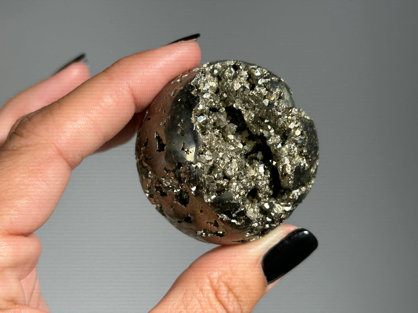 Pyrite Sphere (1.7", 44mm)