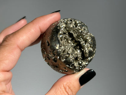 Pyrite Sphere (1.7", 44mm)