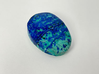 Azurite Chrysocolla Palm Stone #27
