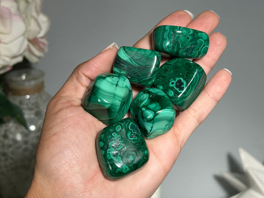 Tumbled Malachite
