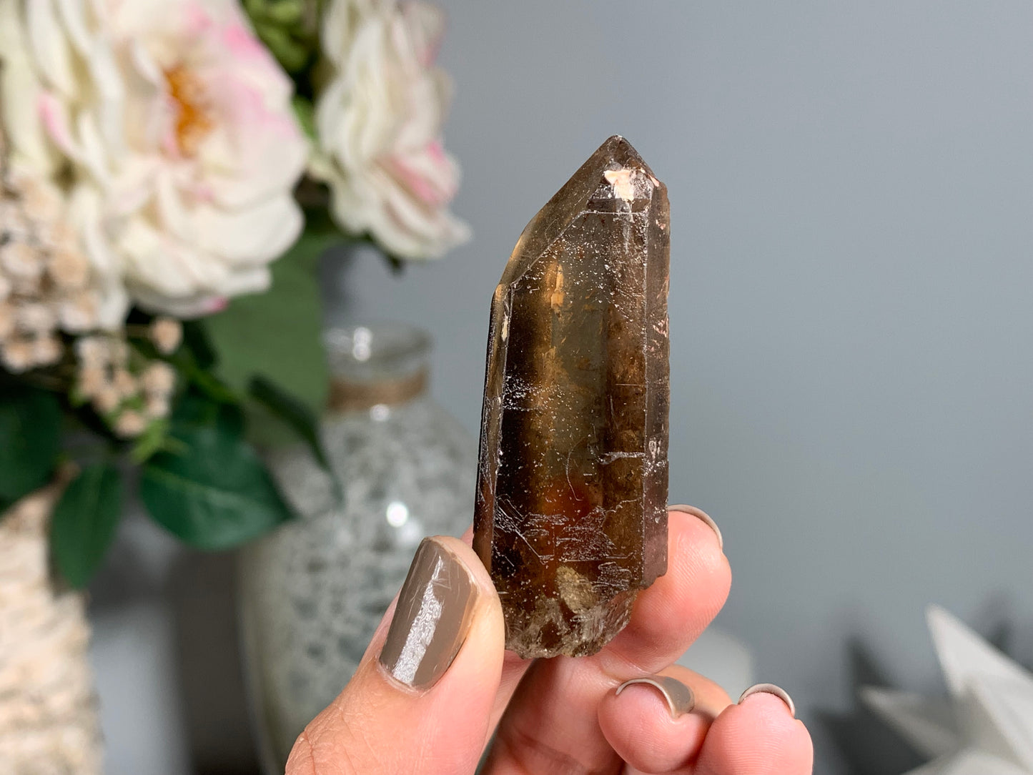 Congo Smoky Citrine Point (2.2", 55mm)