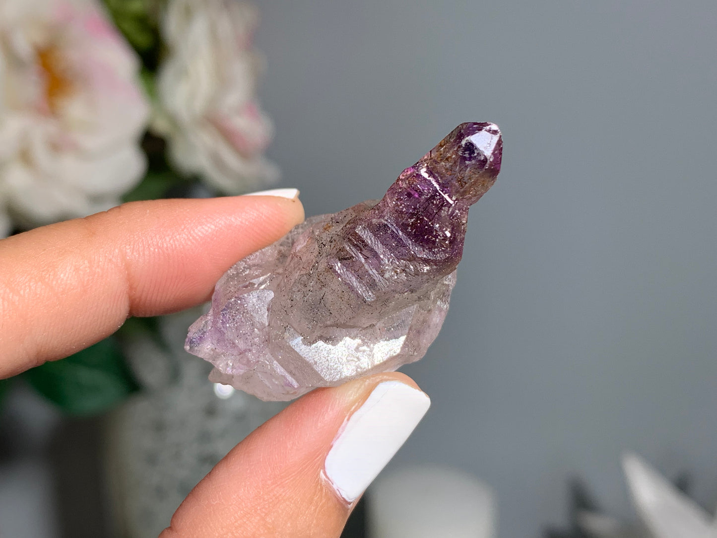 Amethyst Scepter (1.3", 33mm)