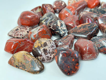 Tumbled Brecciated Jasper
