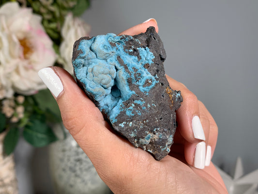 Natural Shattuckite (2.5", 63mm)