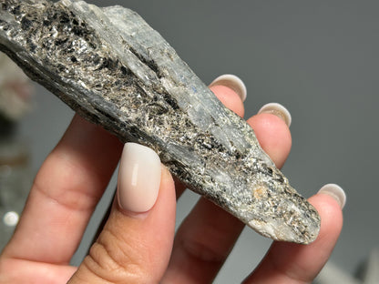 Blue Kyanite with Silver Sheen (4", 102mm)