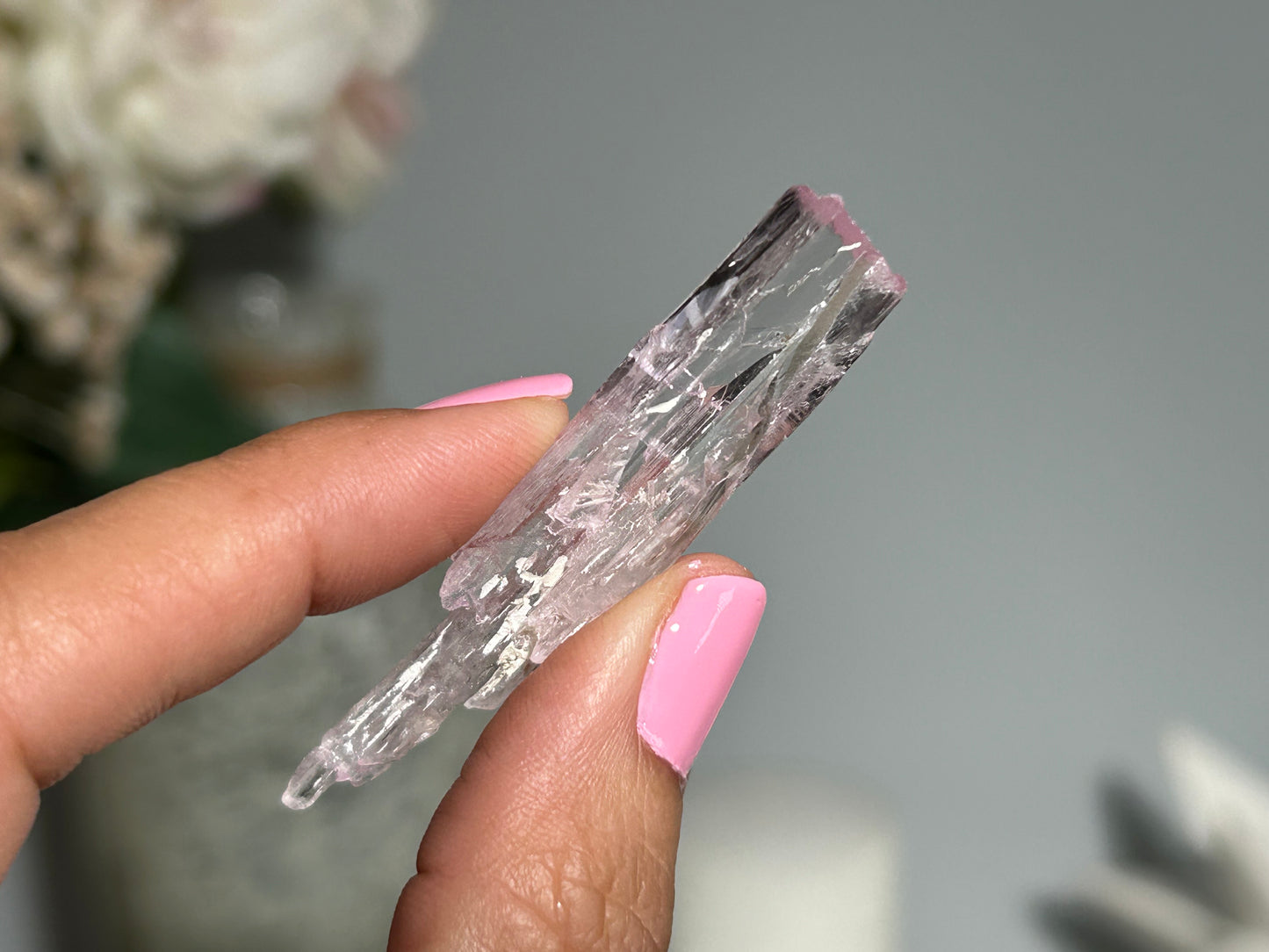 Natural Purple Kunzite Point (2.2", 57mm)