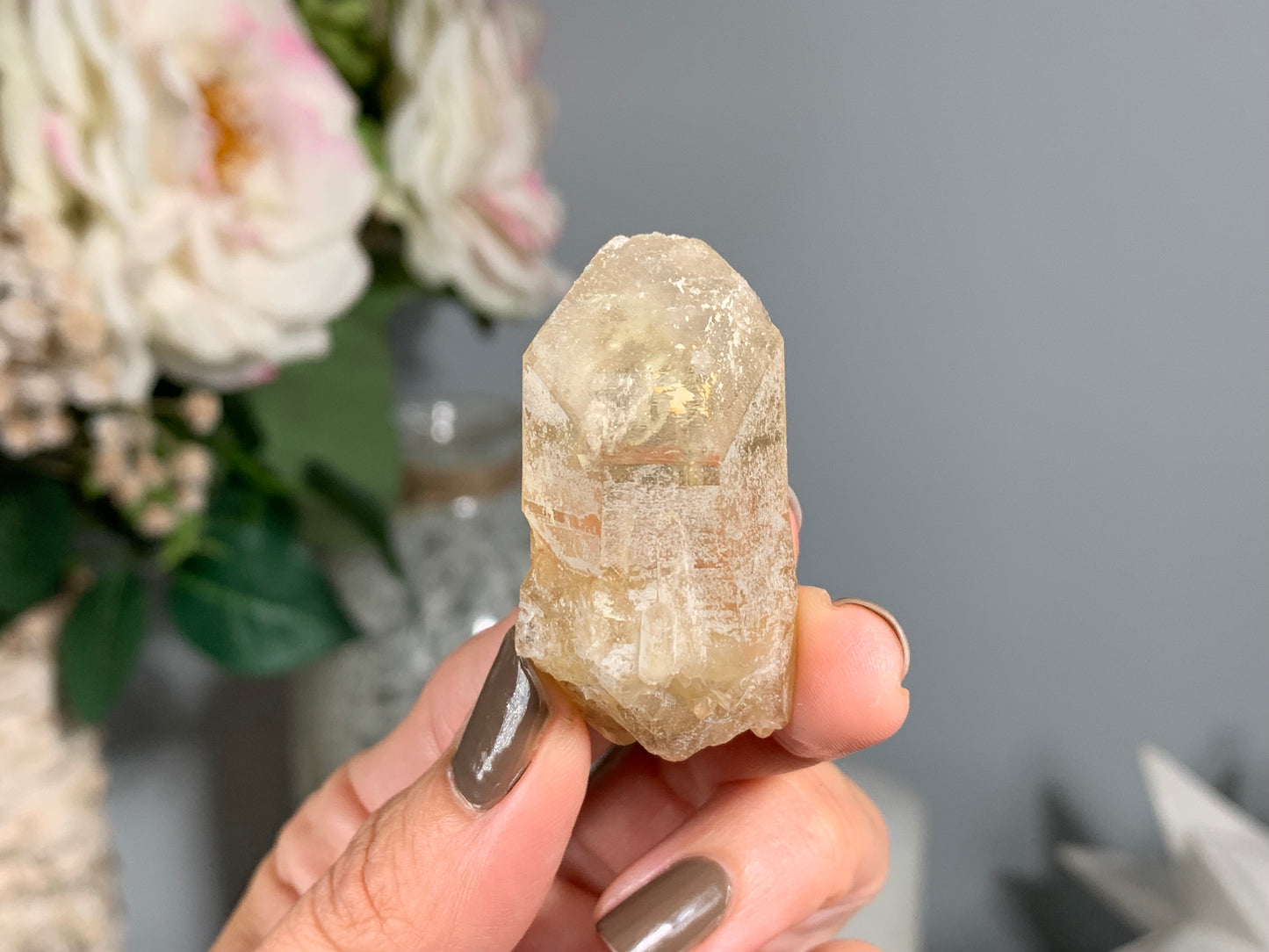 Congo Smoky Citrine Point (1.75", 45mm)