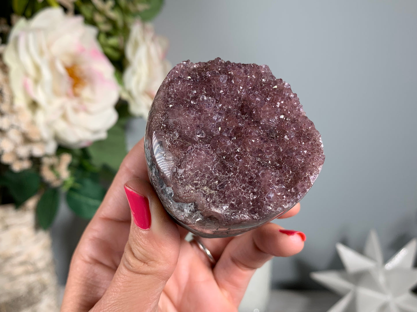 Amethyst Cupcake (2.1", 54 mm)