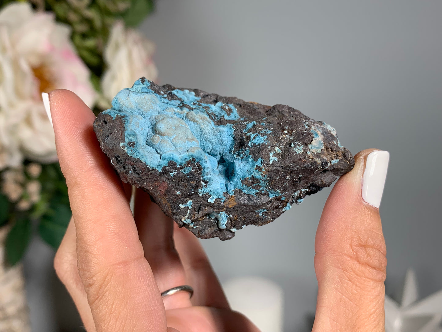 Natural Shattuckite (2.5", 63mm)