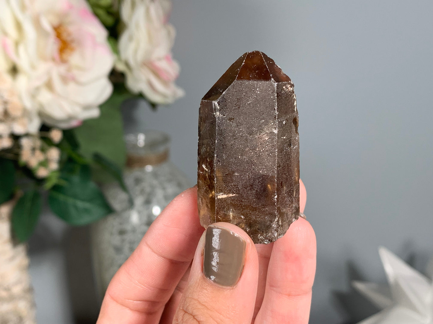 Congo Smoky Citrine Point (2", 50mm)