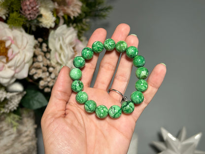 12mm Variscite Bracelet