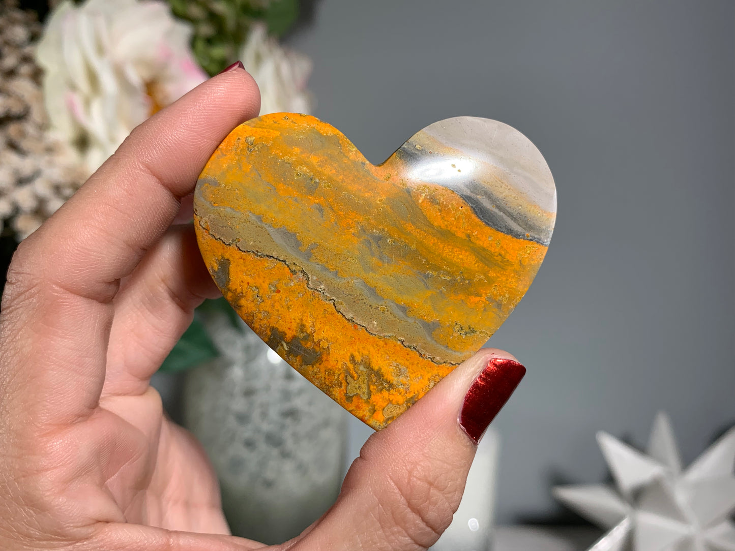 Bumblebee Jasper Heart