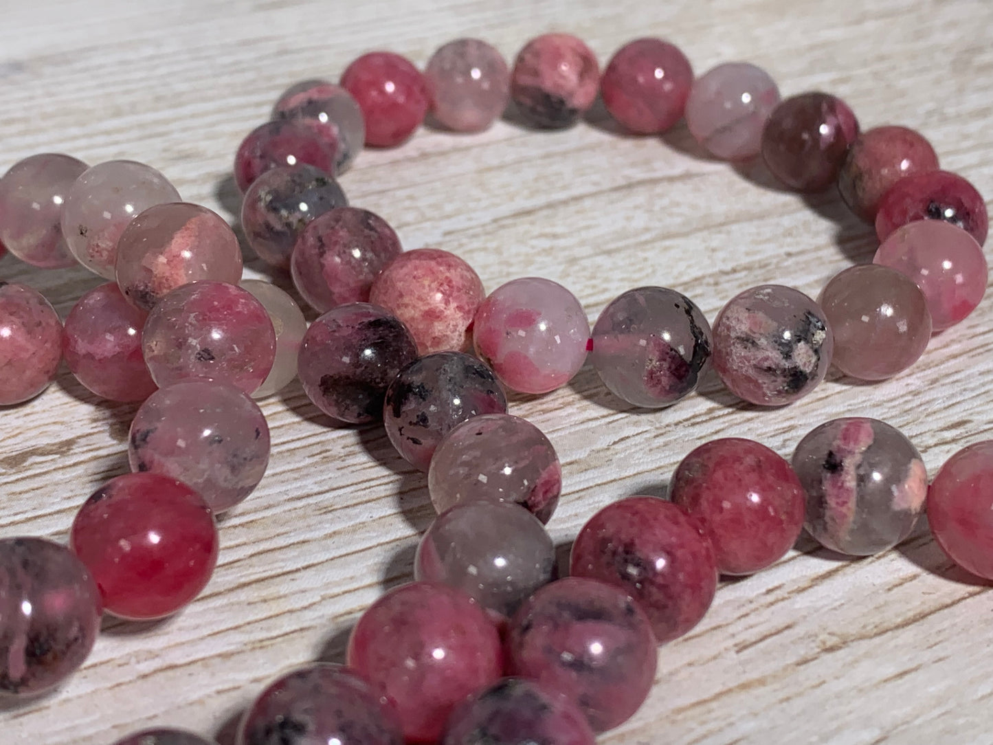 10mm Rhodonite Bracelet