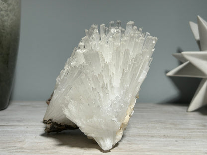 Natural Scolecite Cluster (6.6", 167mm)