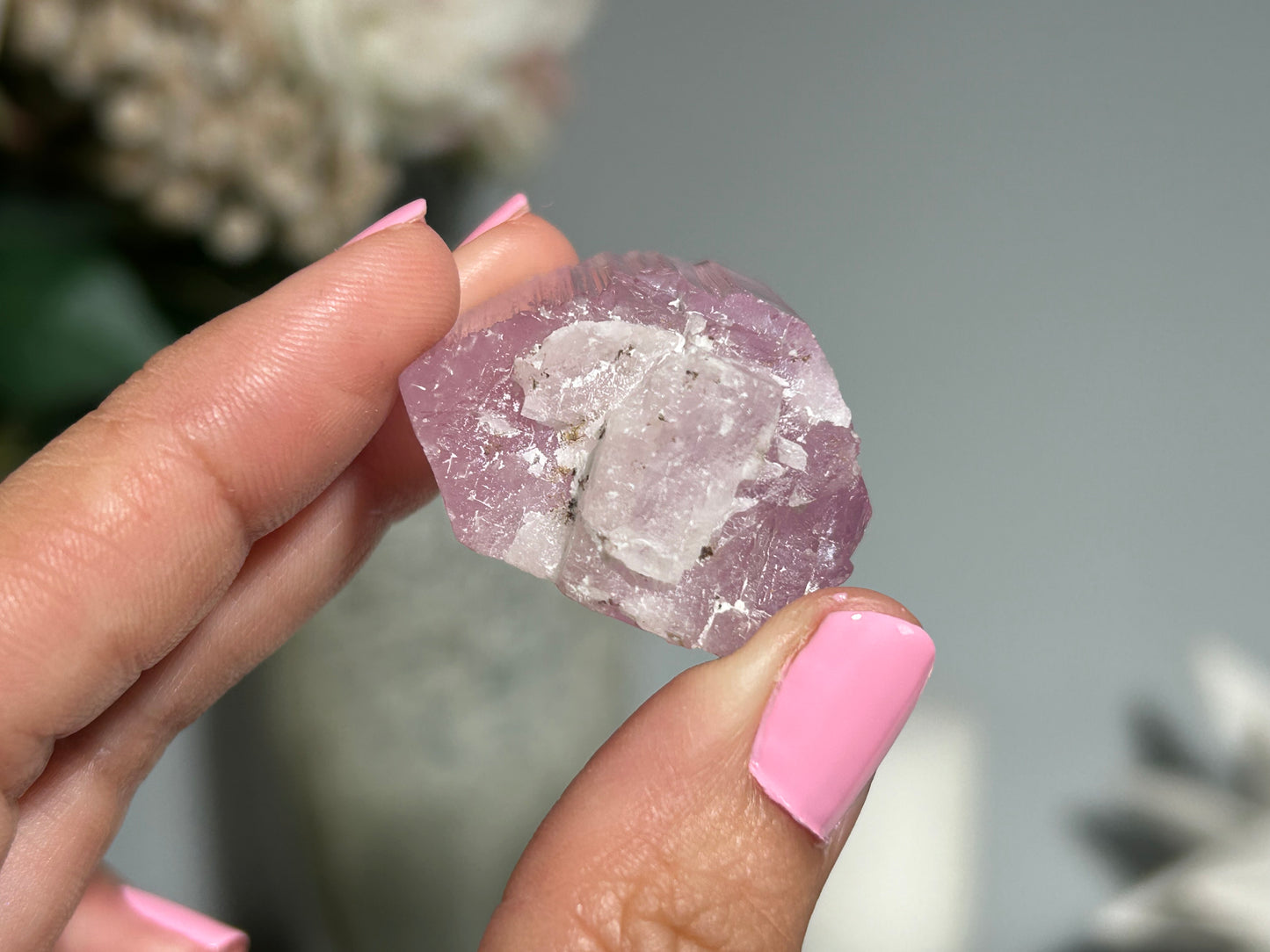 Natural Purple Kunzite Point (1.6", 40mm)