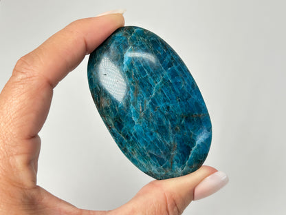Apatite Palm Stone (2.6", 66mm)