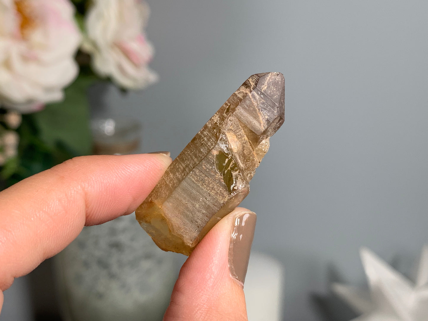 Congo Smoky Citrine Point (1.75", 45mm)