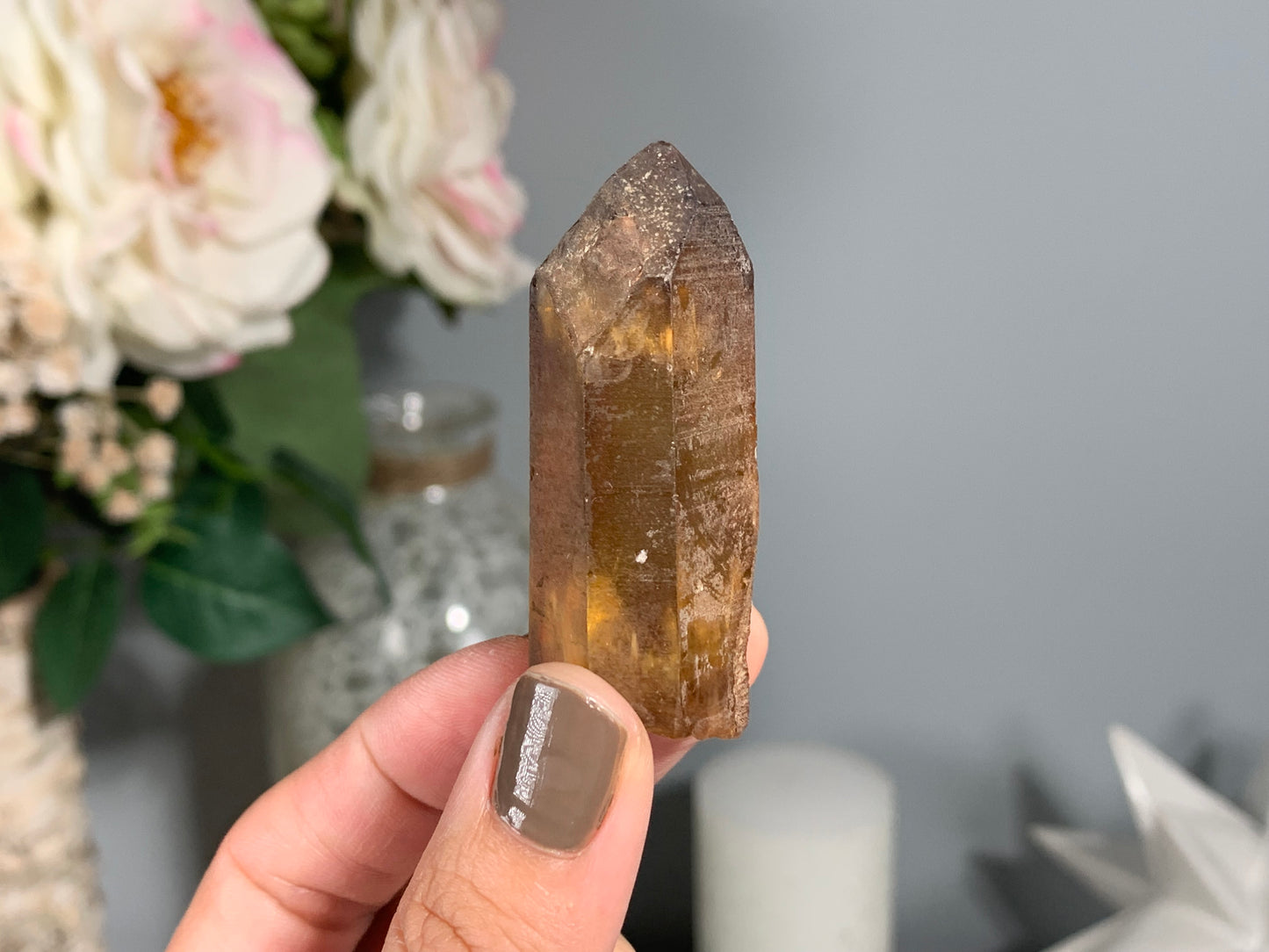 Congo Smoky Citrine Point (2.3", 59mm)