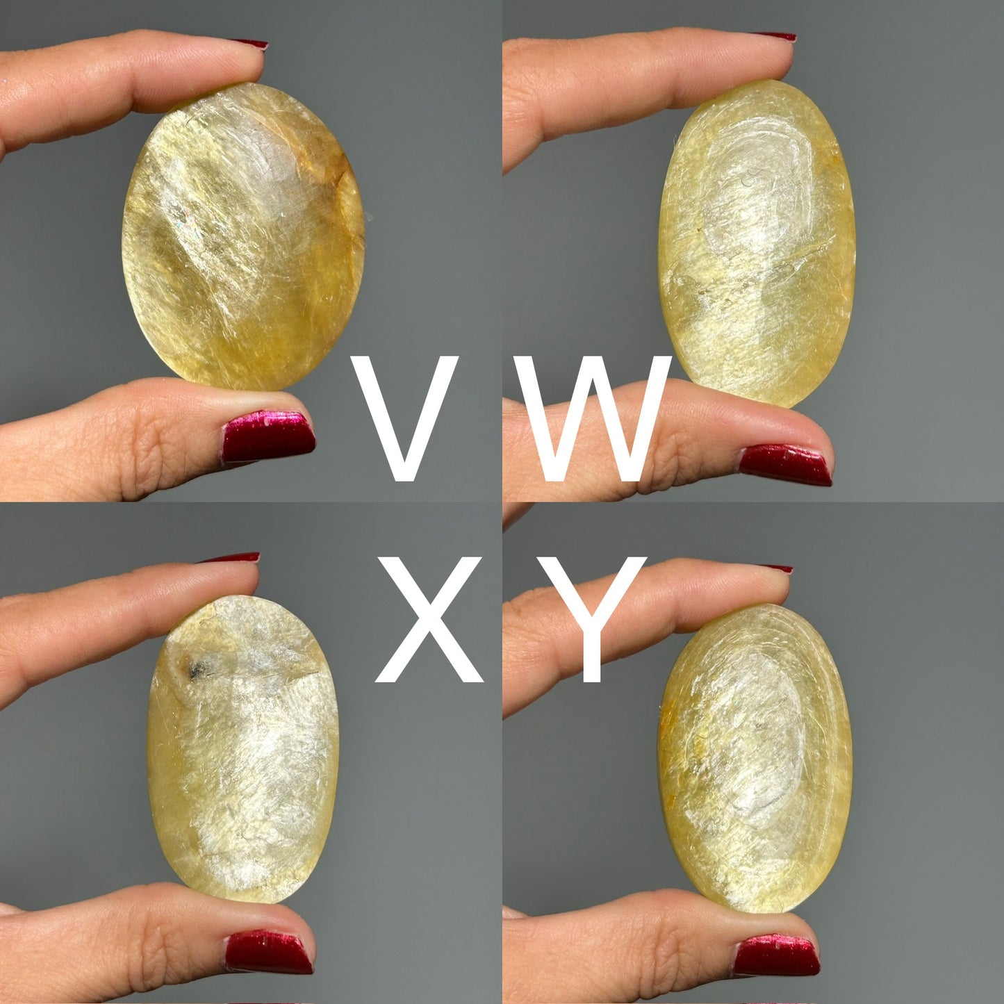 Golden Muscovite Mica Palm Stone