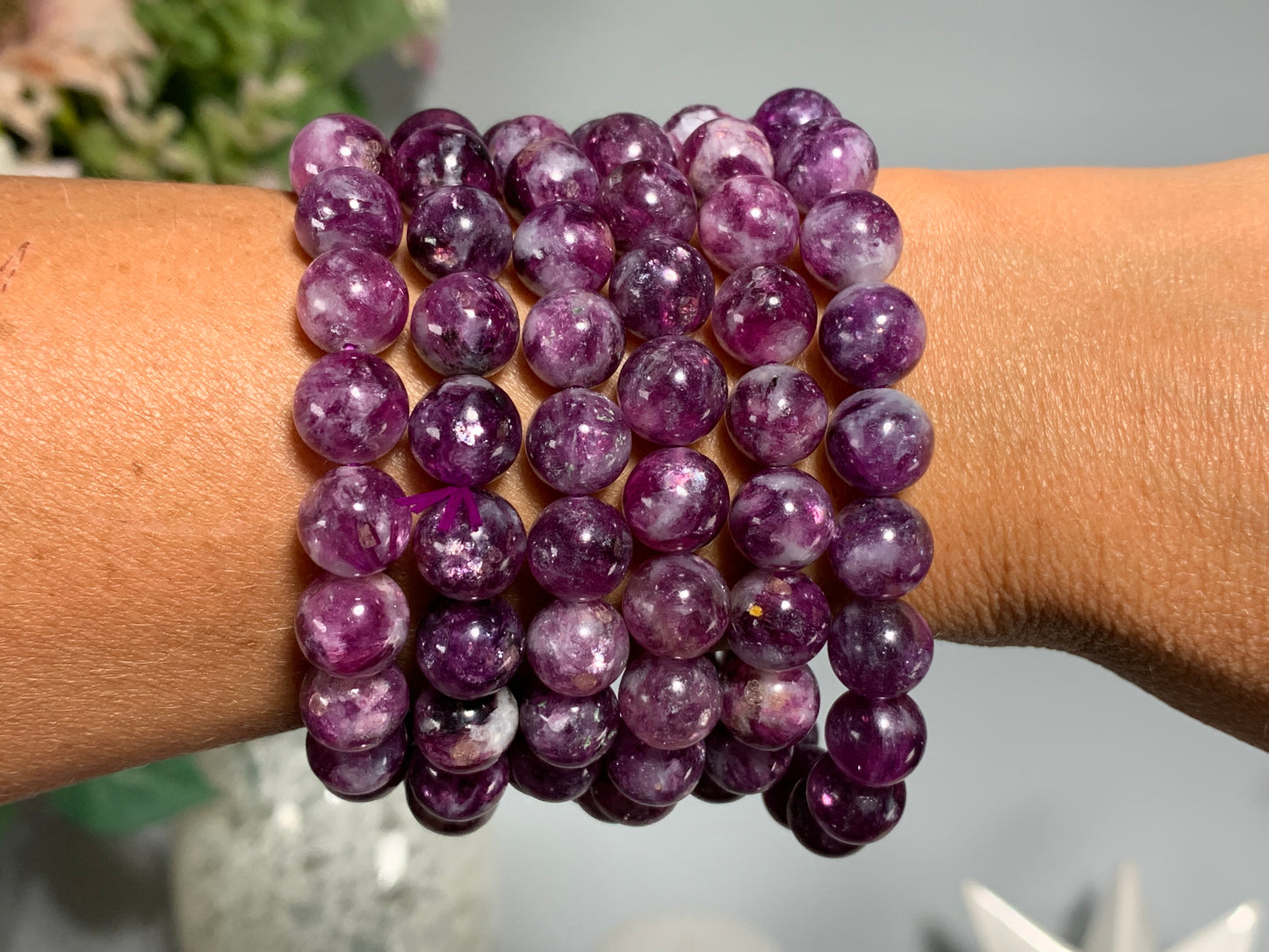 10mm Lepidolite Bracelet