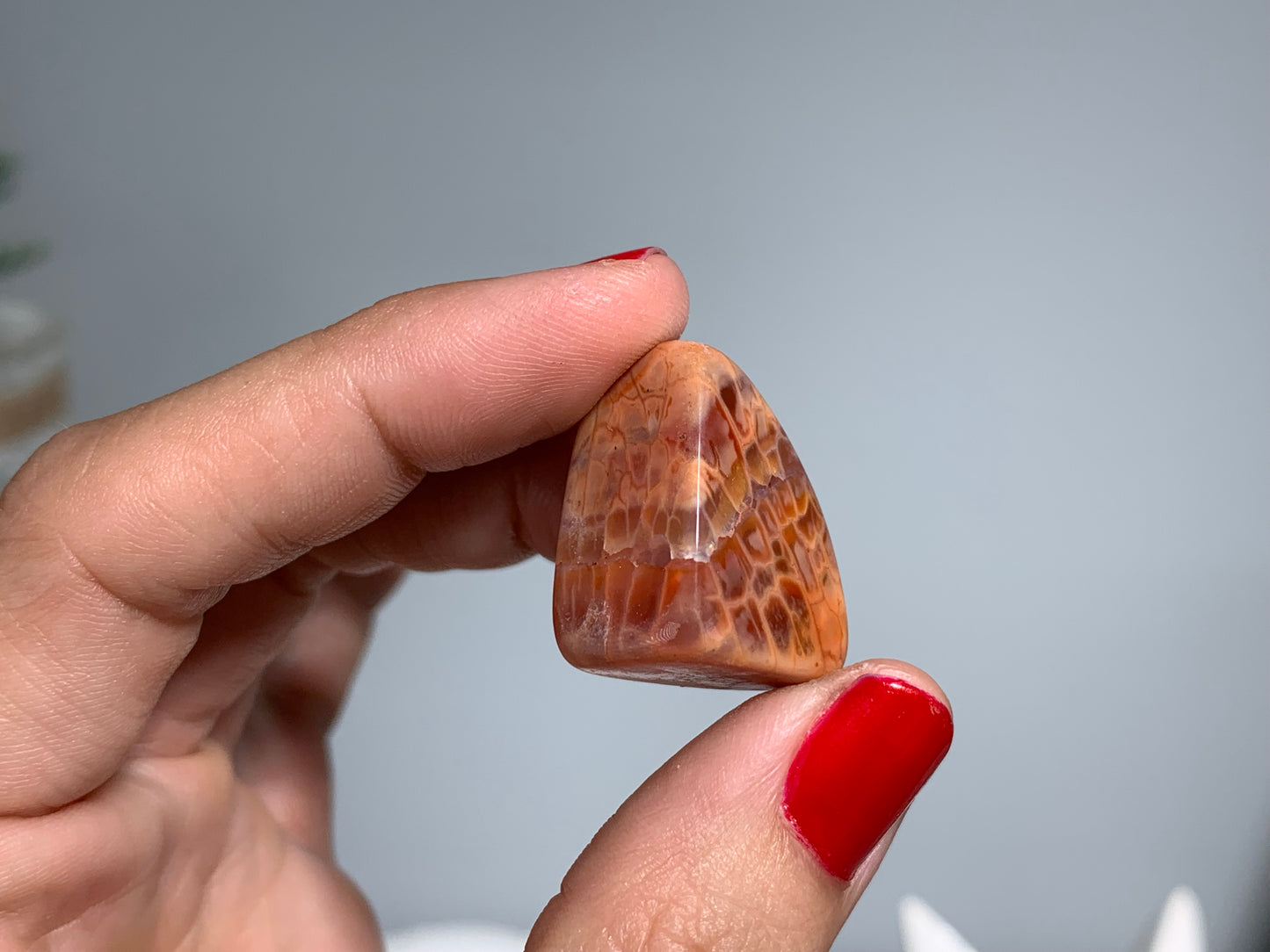 Tumbled Fire Agate