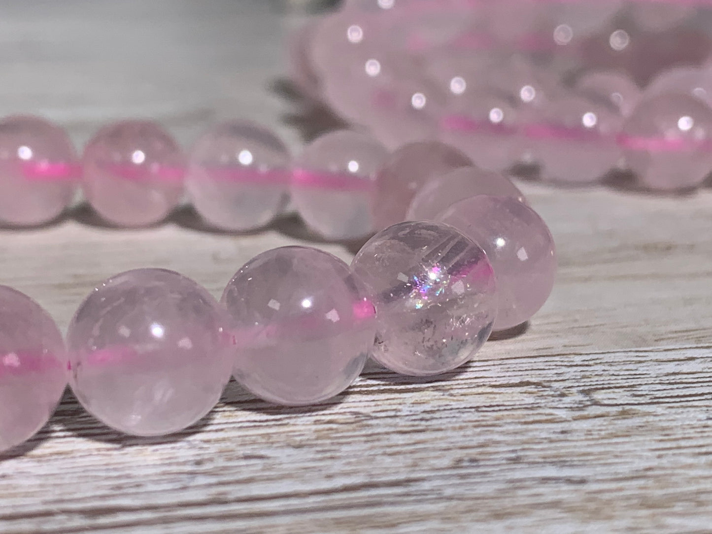 10mm Rose Quartz Bracelet