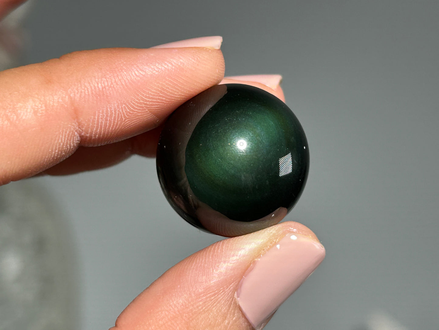 Small Rainbow Obsidian Sphere