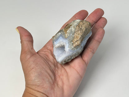 Natural Blue Lace Agate (2.8", 71mm)