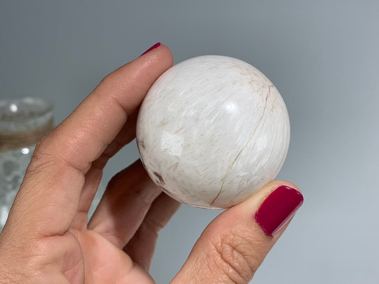 Small Scolecite Sphere