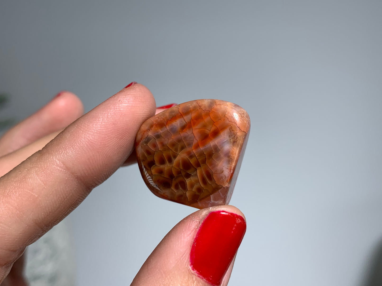 Tumbled Fire Agate