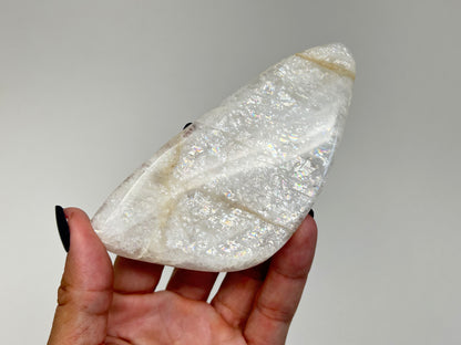 Polished Natrolite Freeform (4.2", 107mm)