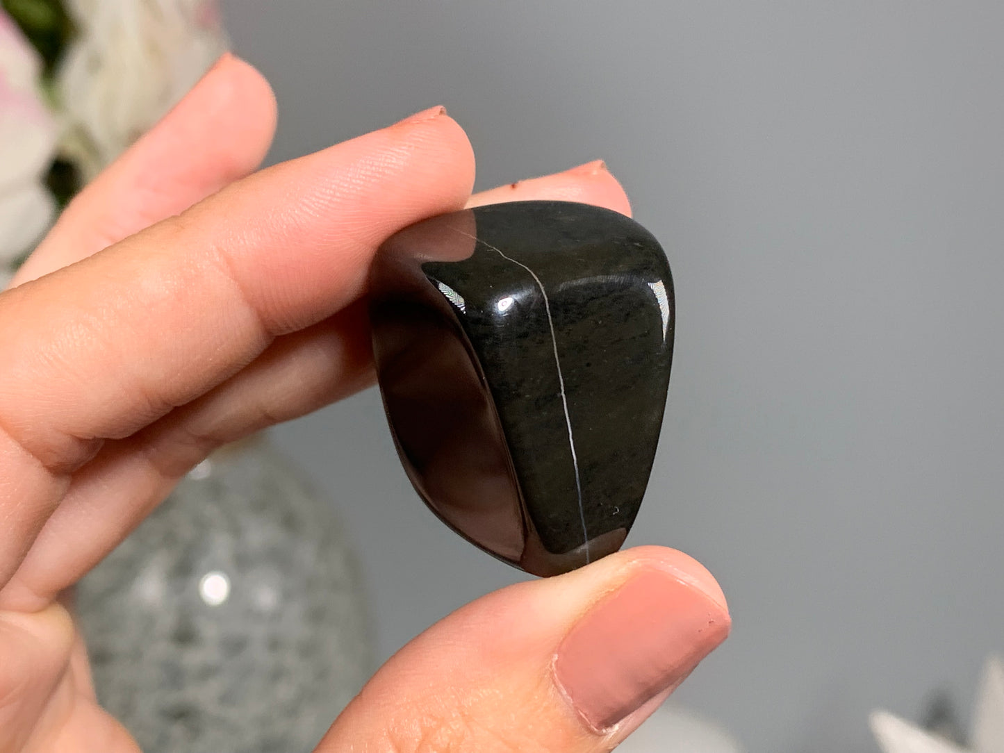 Tumbled Black Onyx