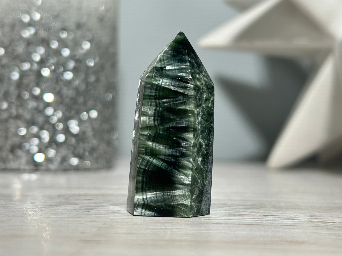 Seraphinite Tower (1.7", 43mm)