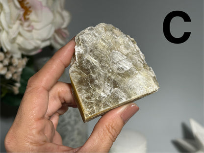 Natural Golden Muscovite Mica