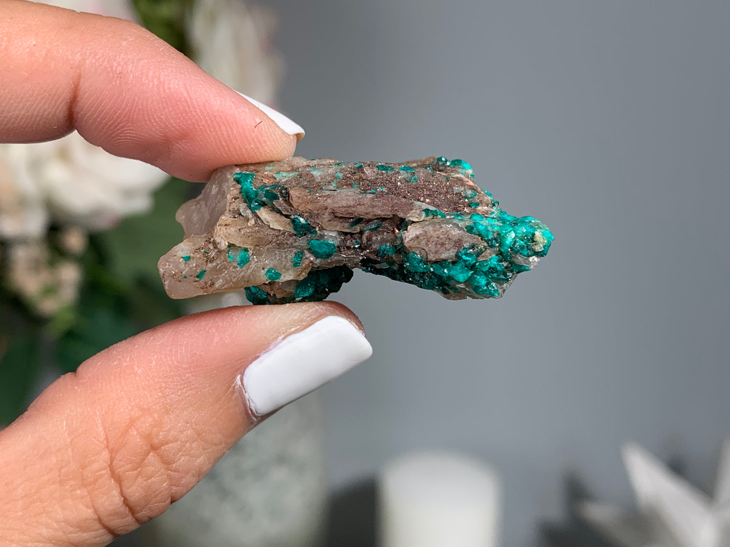 Natural Dioptase (1.5", 39mm)